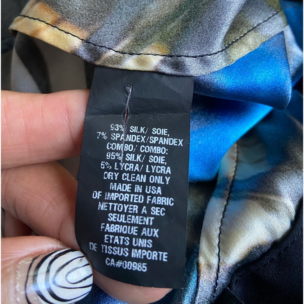 Zero + Maria Cornejo Silk blend dress. Size 2. - Picture 3 of 4